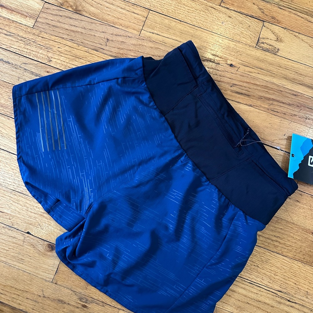 Salomon dark blue Women's Athletic/Running Shorts, NWT, xs - Picture 3 of 7